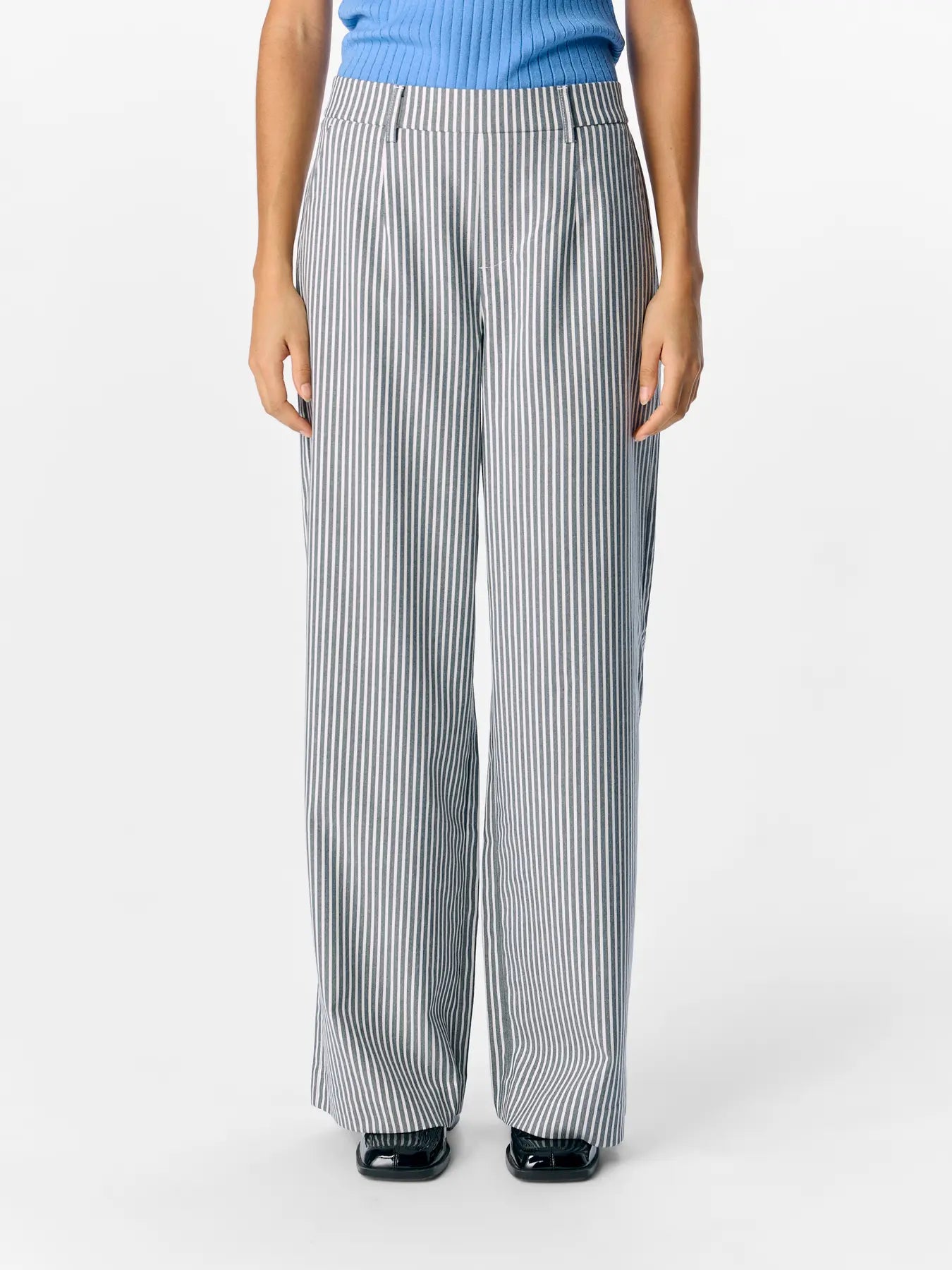 Lisa WIDE pant - Cloud Dancer Sky captain