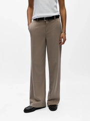 Lisa WIDE Pant - Fossil Melange