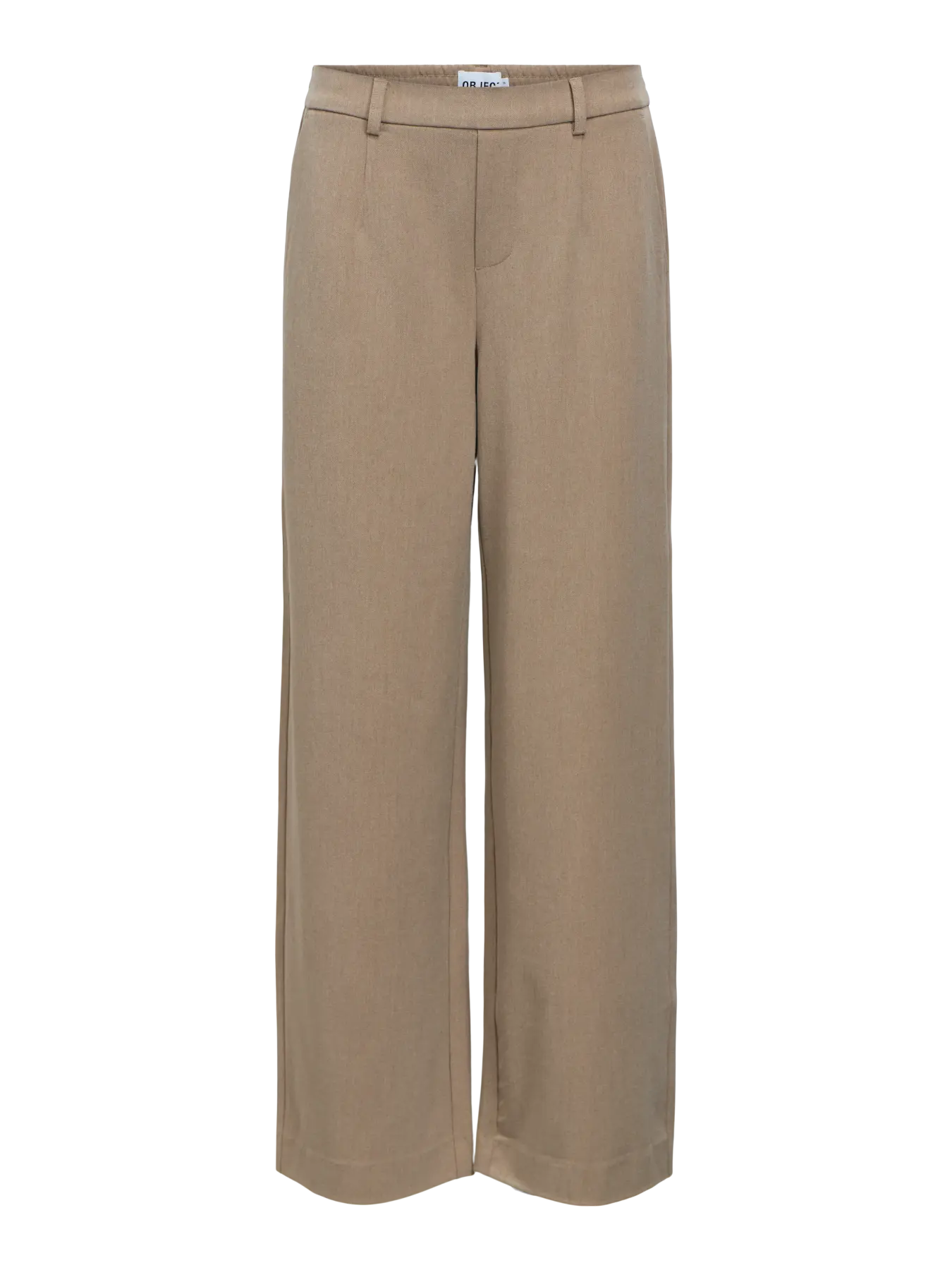 Lisa WIDE Pant - Fossil Melange