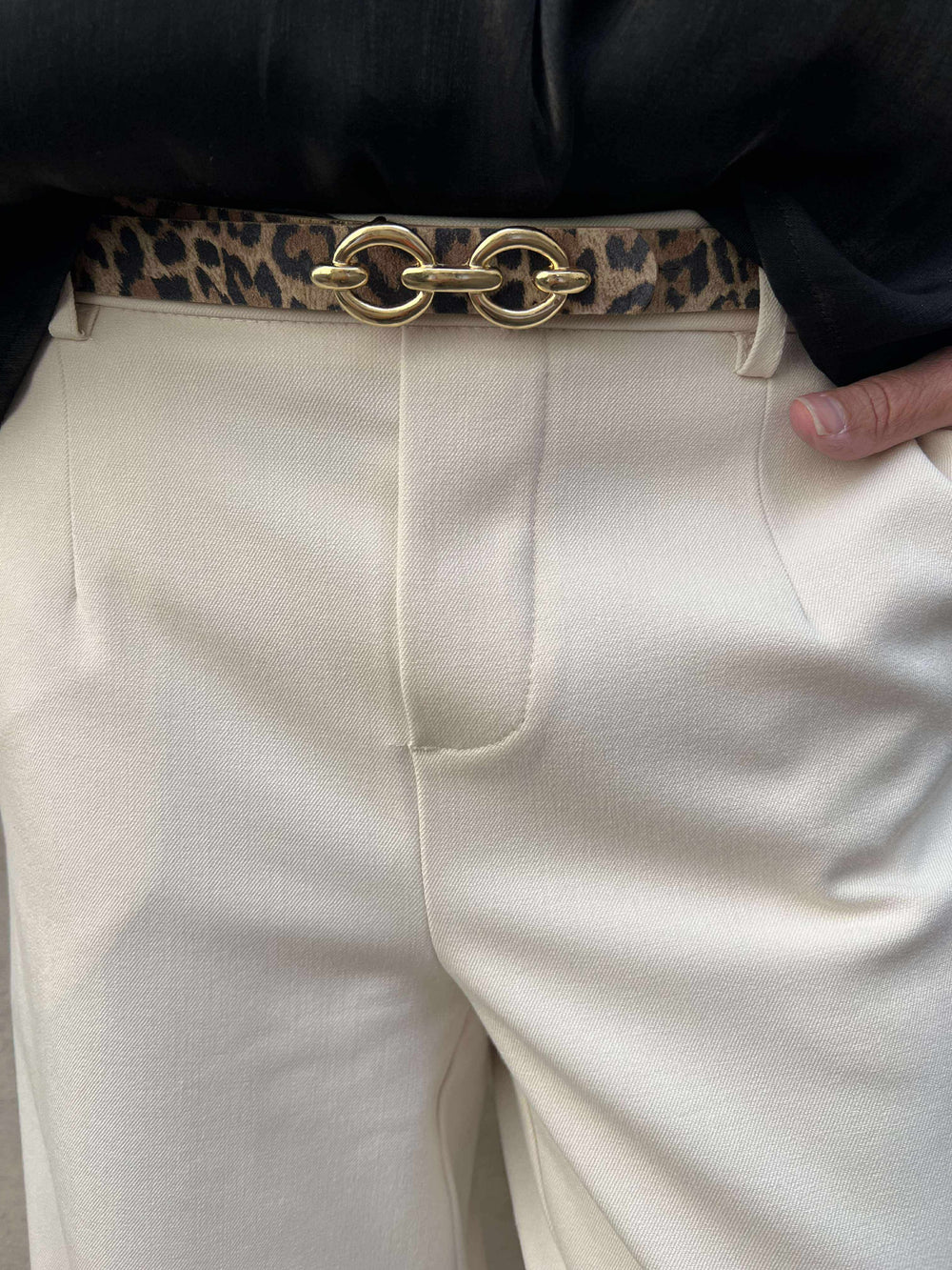 LISA WIDE Pant - Sandshell