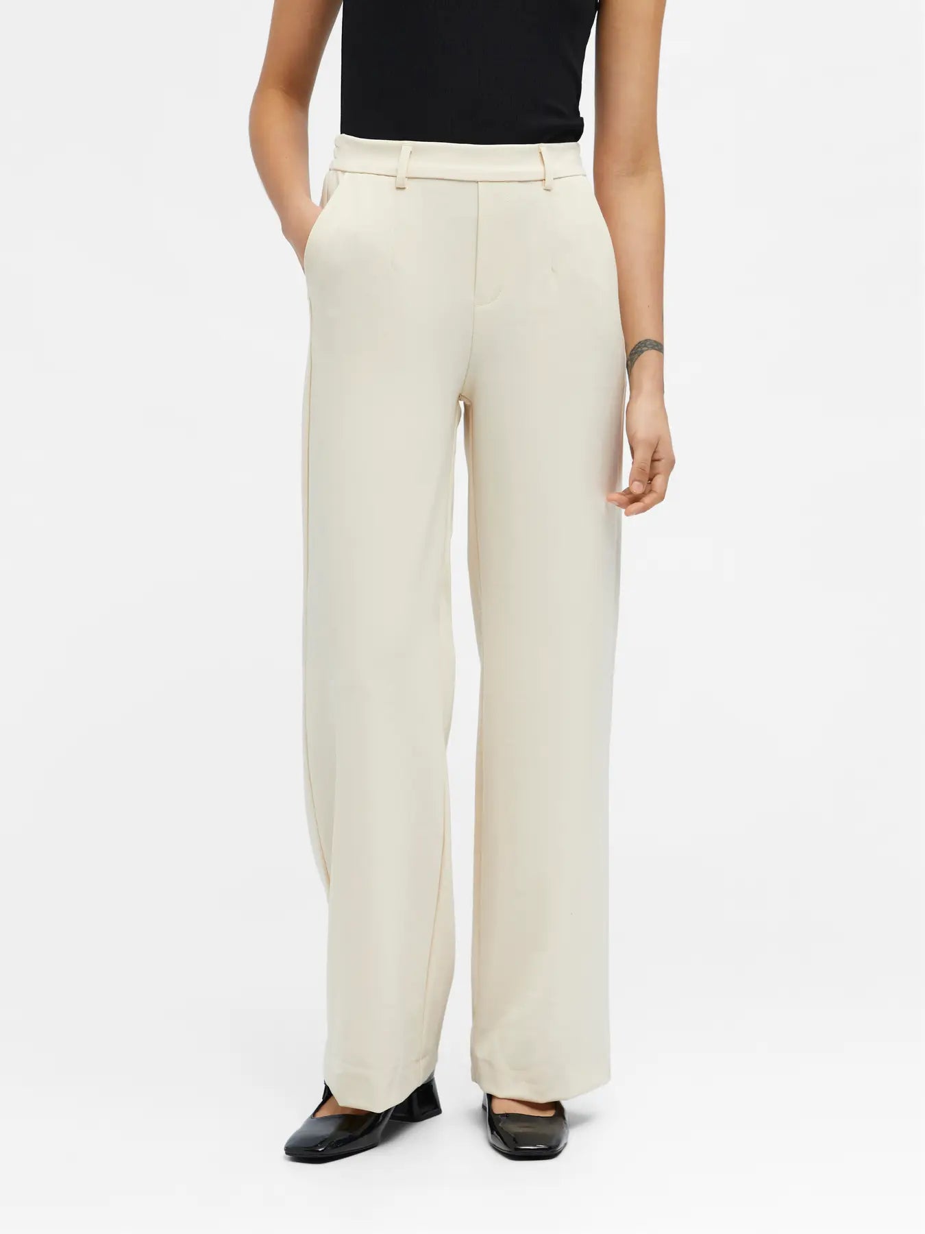 LISA WIDE Pant - Sandshell