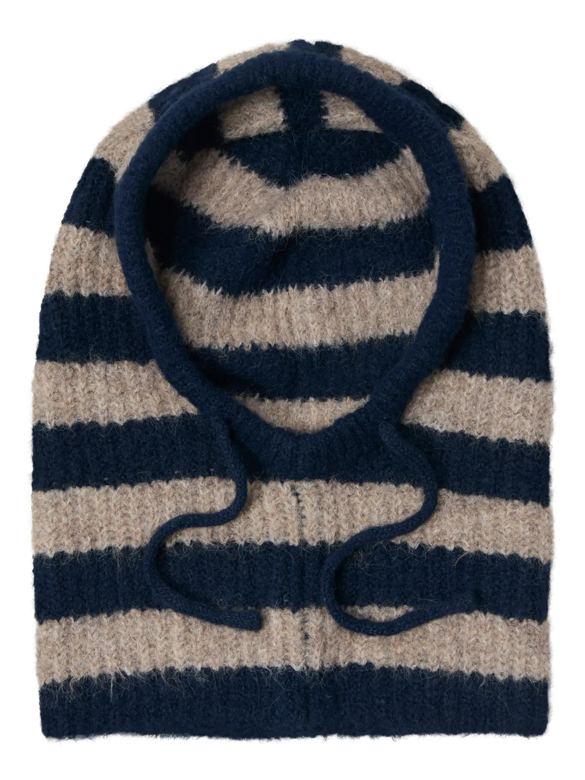 MILU KNIT BALACLAVA - Sky Captain/Humus