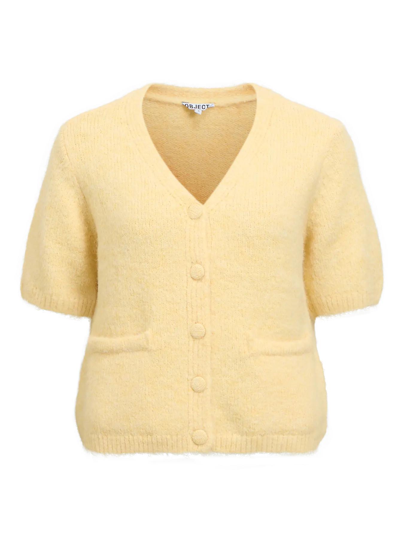 SAGGIA SS V-NECK Knit Cardigan - Sunlight Melange