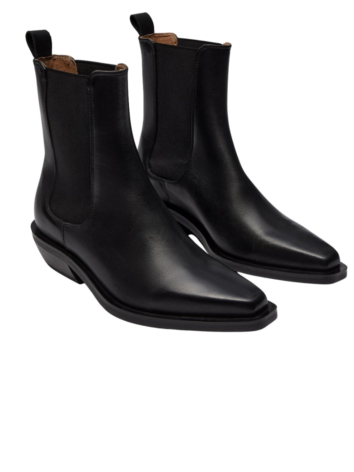 Paalmira Boots - Black Leather