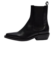 Paalmira Boots - Black Leather