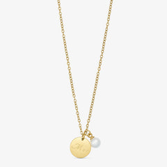 Pearl Necklace - MOR - 14 karat guldbelagt