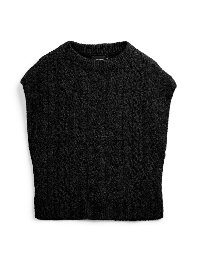 NOSIE PONCHO - Black