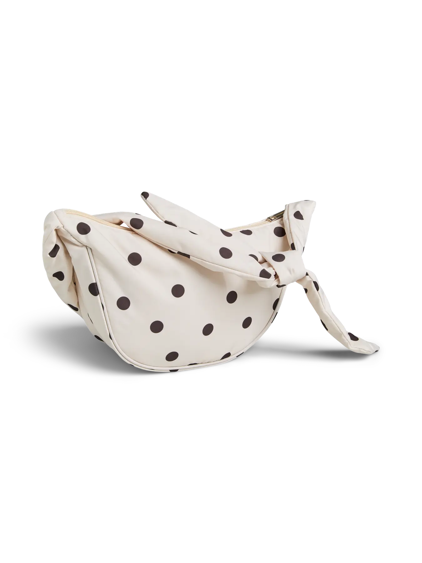 AMANDA KNOT BUMBAG - Birch Hot fudge dots