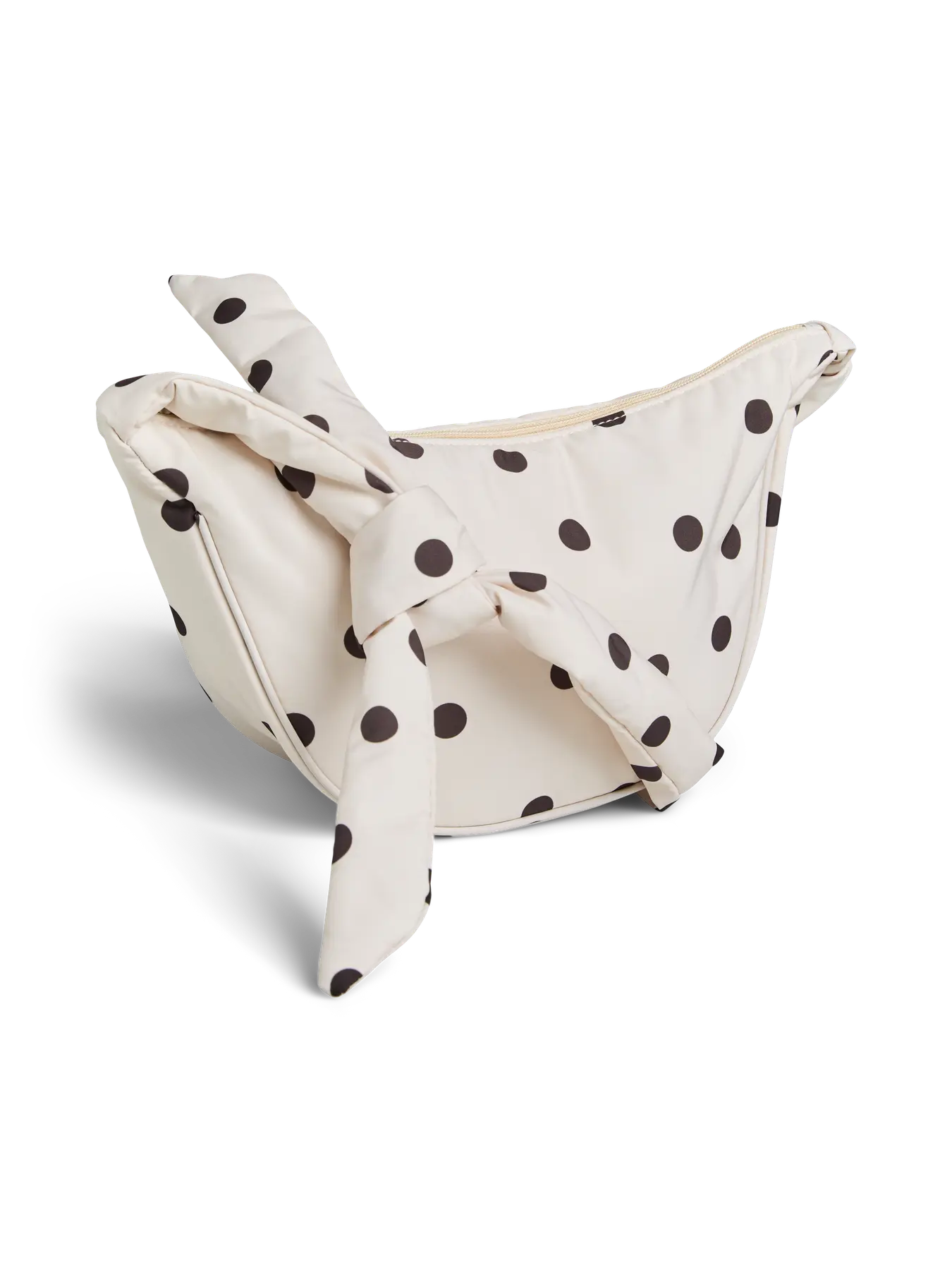 AMANDA KNOT BUMBAG - Birch Hot fudge dots