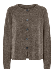 JIKO LS KNIT CARDIGAN - Morel