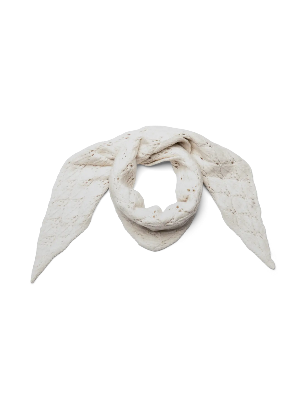JOELLE TRIANGLE SCARF - Whitecap Gray