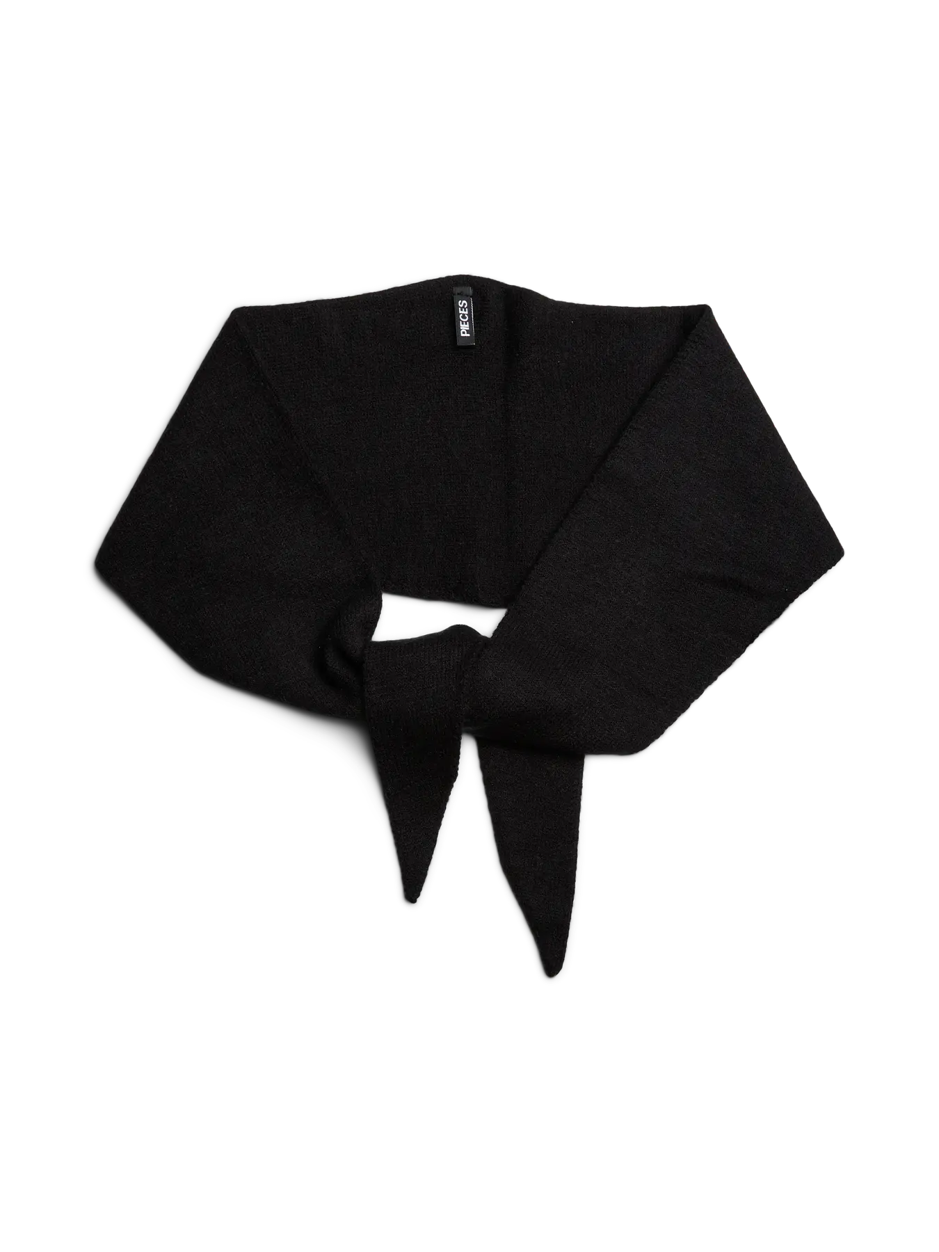 KOMMA TRIANGLE SCARF - Black