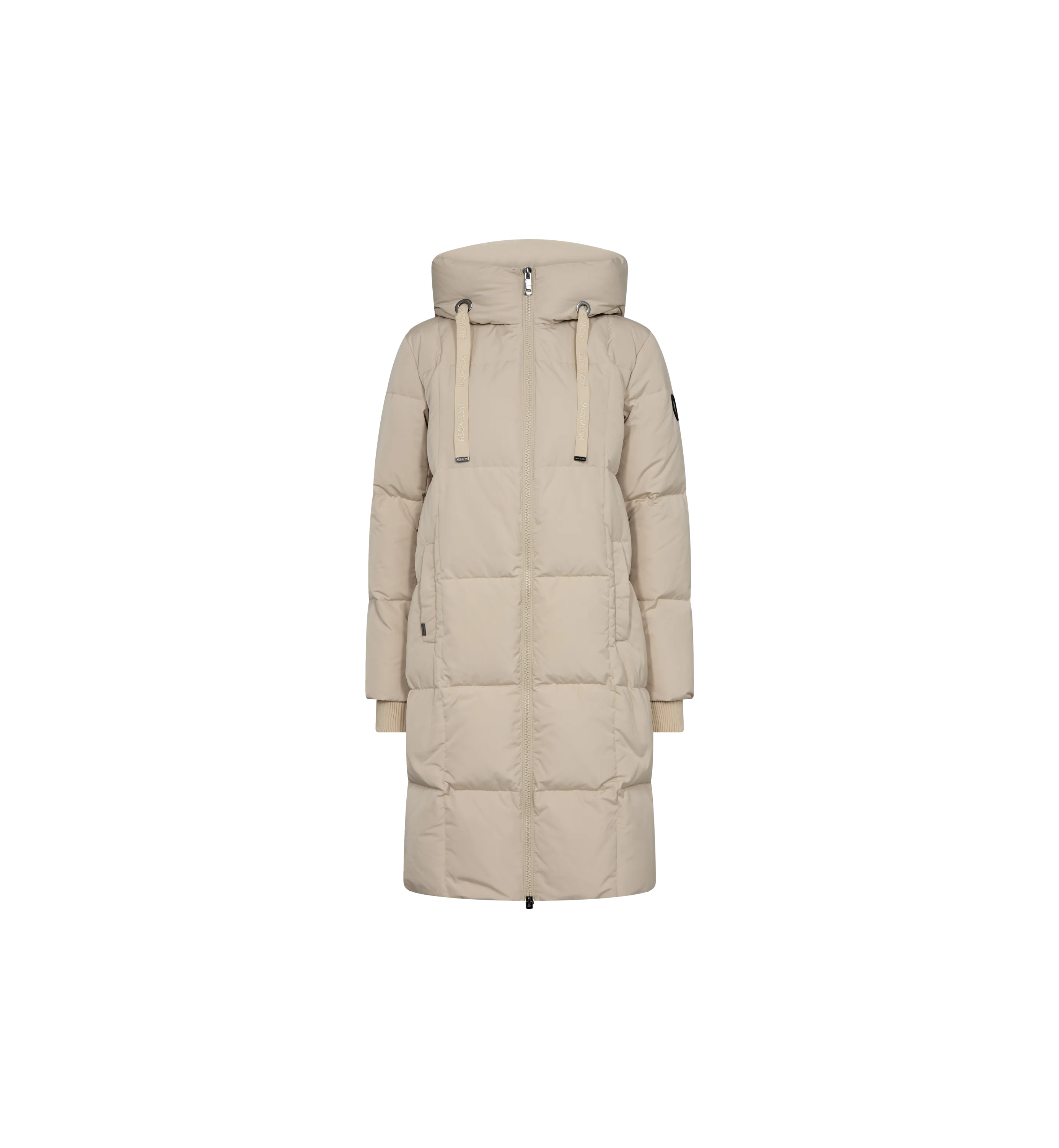 Nova square down coat feather gray