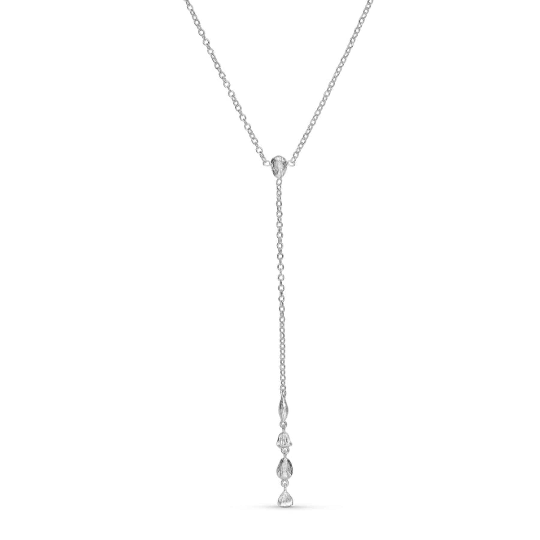 Gretha Y-necklace - Sølv