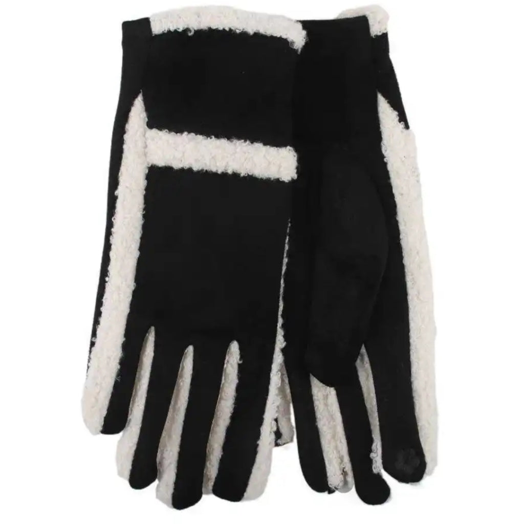 Soft Glove with IPHONE Touch - Black