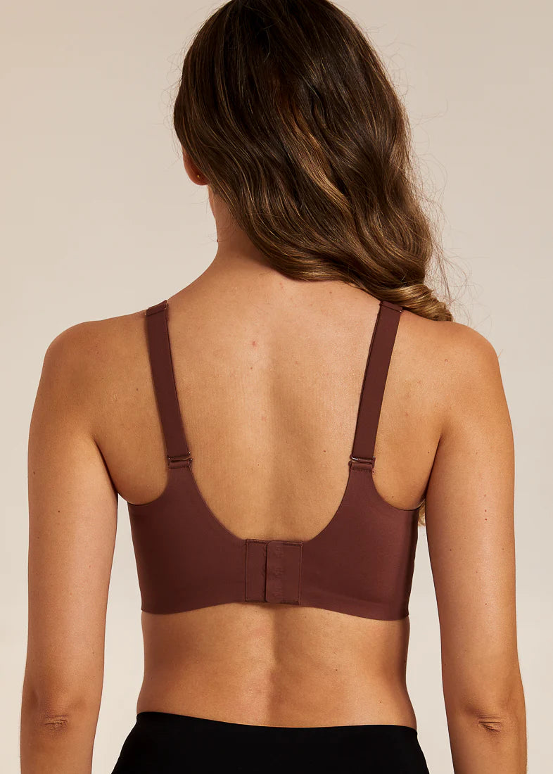 SoftScallop Full Coverage Bøjlefri BH - Velvet Chocolate