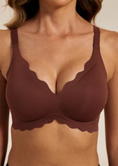 SoftScallop Full Coverage Bøjlefri BH - Velvet Chocolate