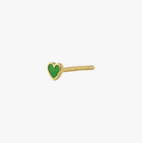 Petit love heart green