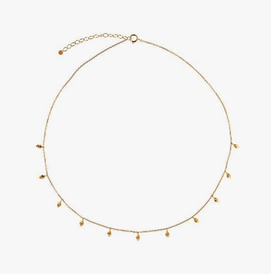 Tout petit ile de lamour necklace gold