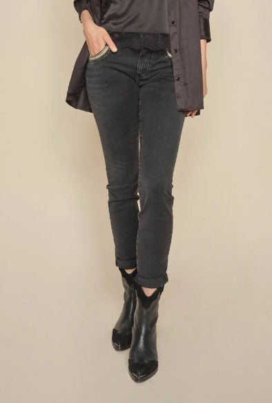 Naomi perla jeans black