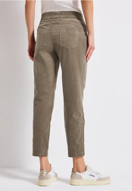 Bonny Corduro bukser - Bark brown