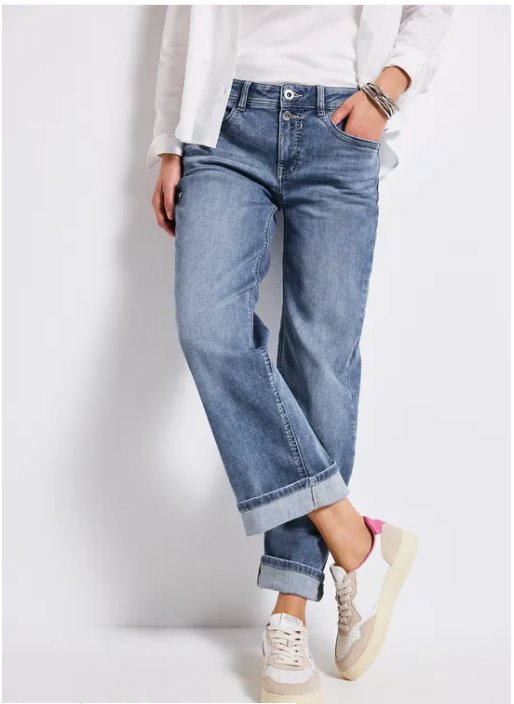 Denim Straight Leg - Blå