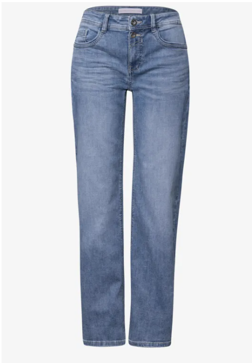 Denim Straight Leg - Blå