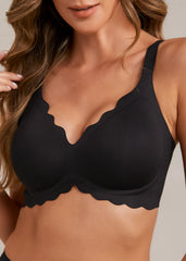 SoftScallop Full Coverage Bøjlefri BH - Black