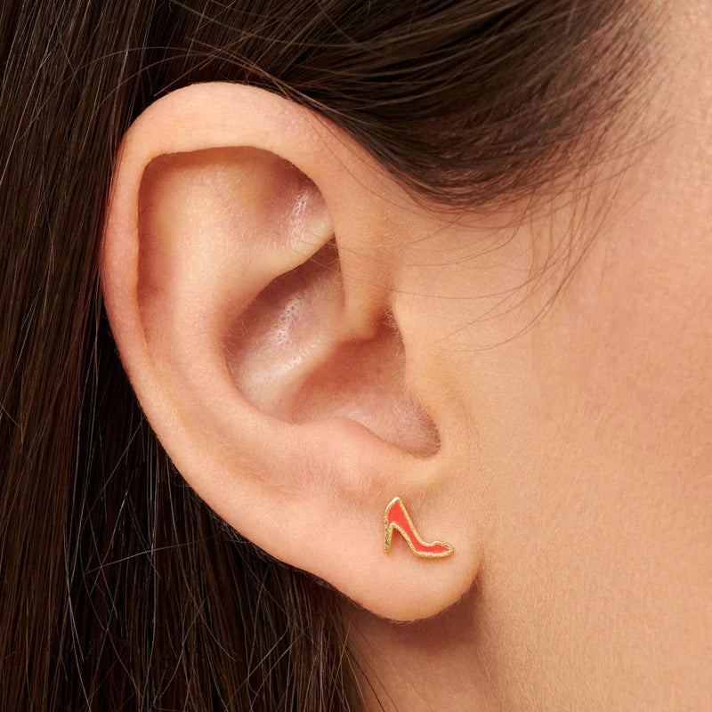 Stiletto ørering 1 stk - Gold plated