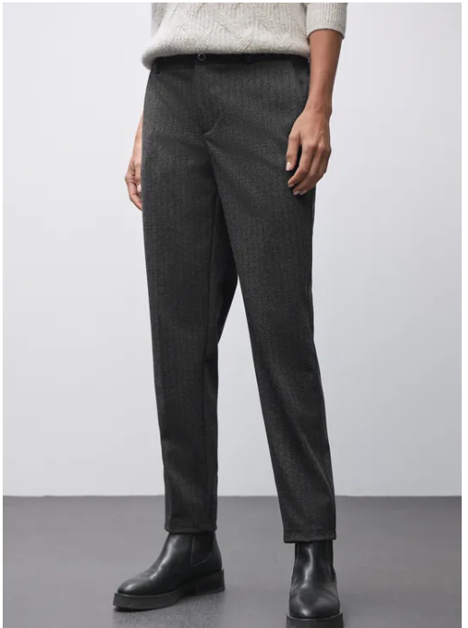 Chino Fishbone - Black