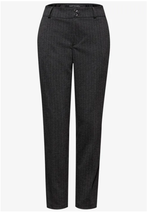 Chino Fishbone - Black