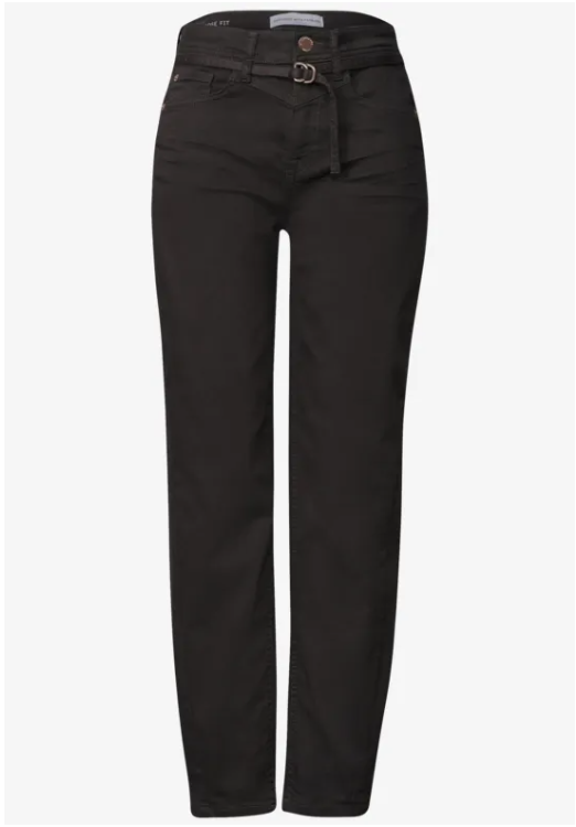 Karlie Barrel High Waist - Brown Washed