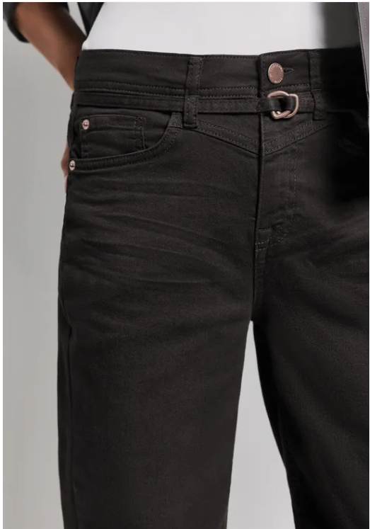 Karlie Barrel High Waist - Brown Washed
