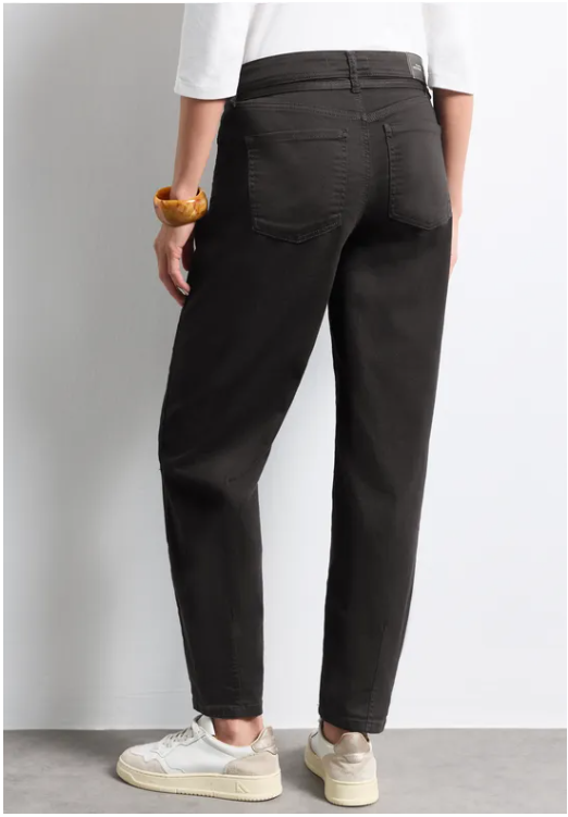 Karlie Barrel High Waist - Brown Washed