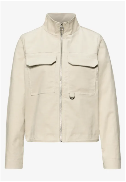Short Corduroy jacket - Powder Beige