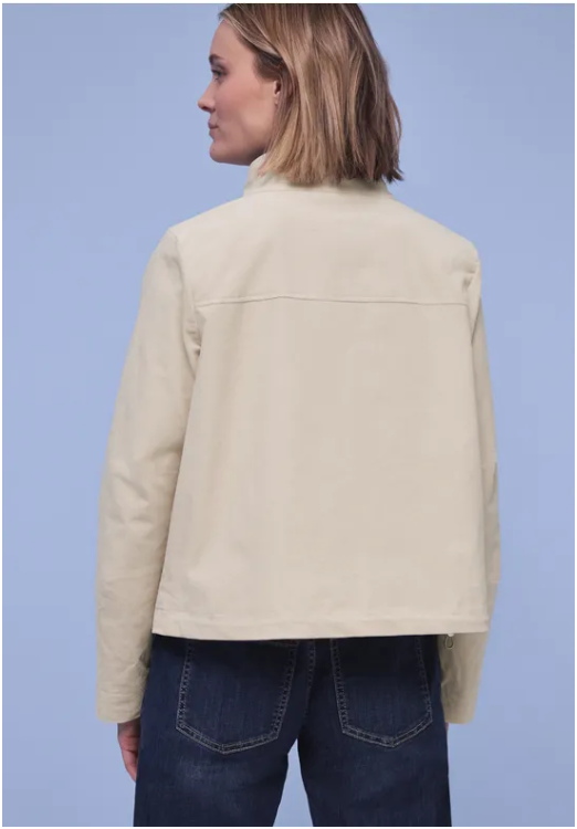 Short Corduroy jacket - Powder Beige