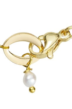 Jackie Glass Necklace - Yellow