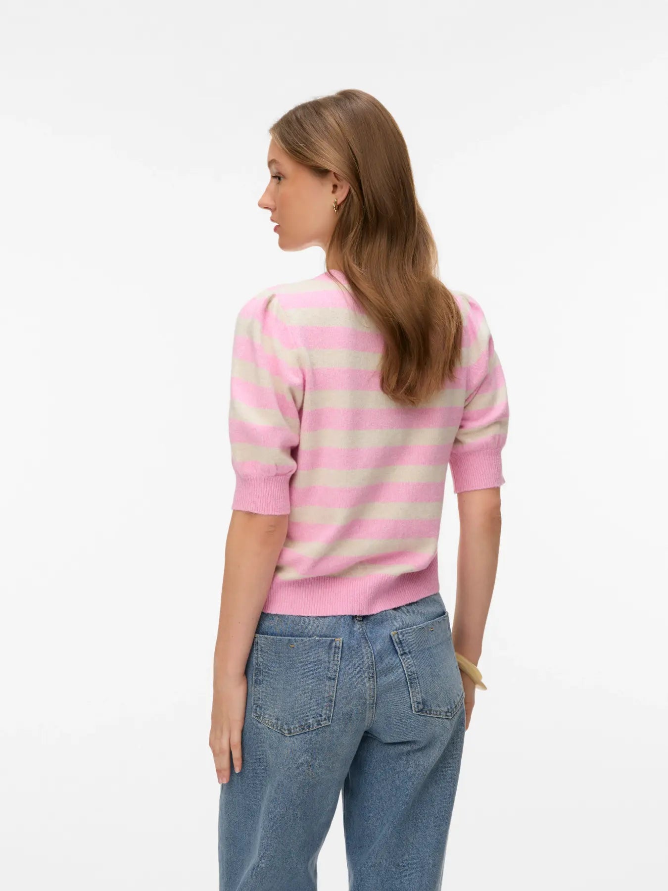 DOFFY O-NECK PULLOVER - Bonbon BIRCH