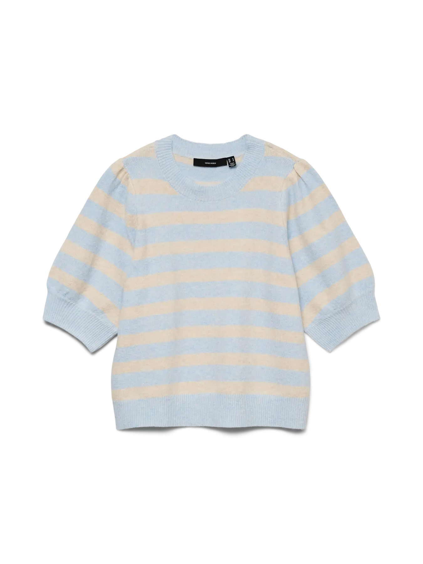 DOFFY O-NECK PULLOVER - Cashmere Blue BIRCH