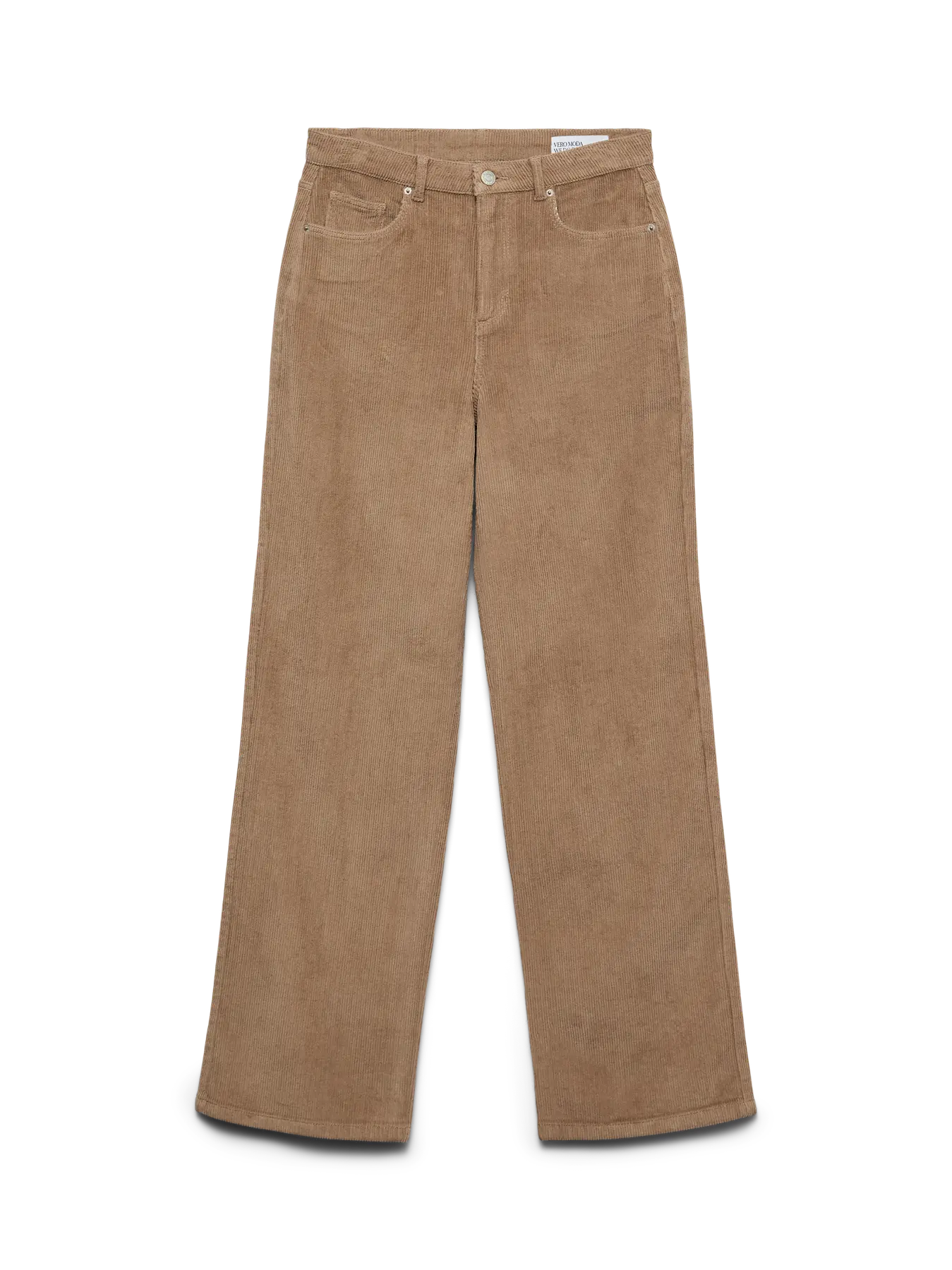 TESSA WIDE Corduroy Pants - Silver Mink