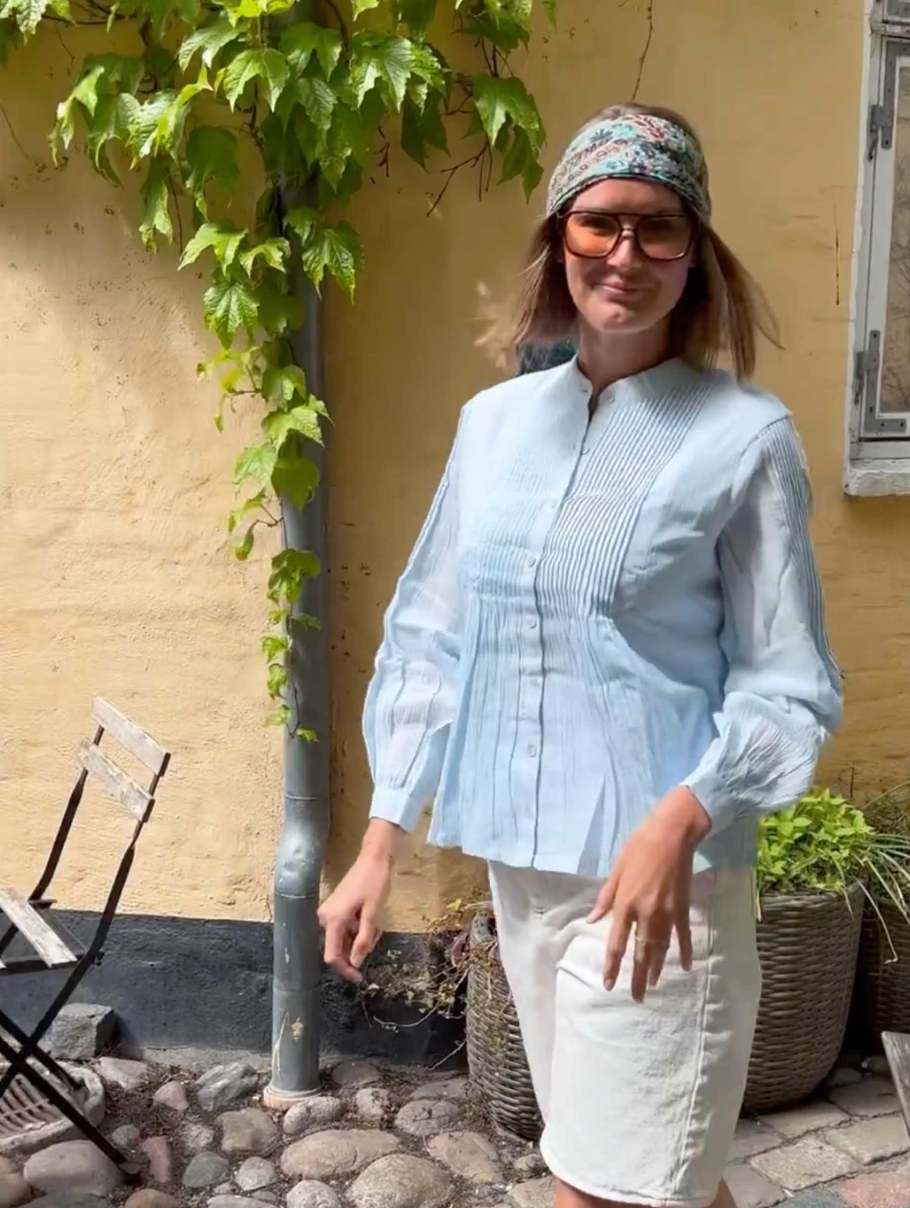 Paula shirt - Light Blue