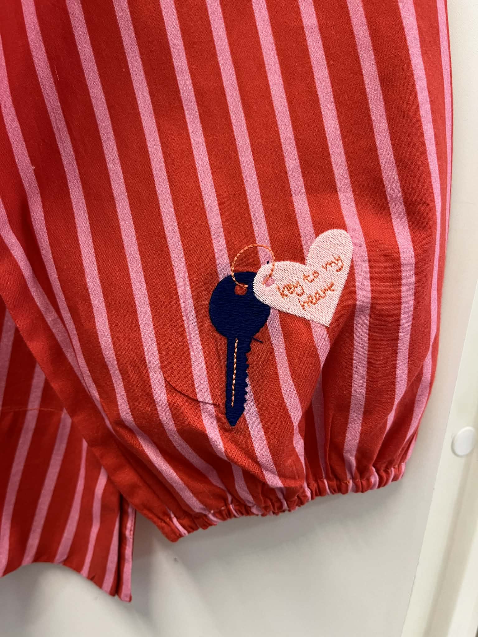 Ulrikke skjorta - ljusrosa röd