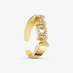 MOM Shine Ring - 18 karat guldbelagt