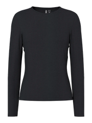 Pieces Sirene LS Tee - Black