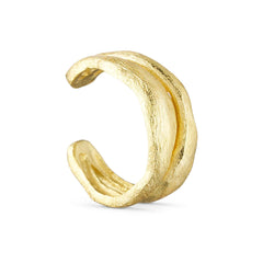 Børstet Ear Cuff - Guld
