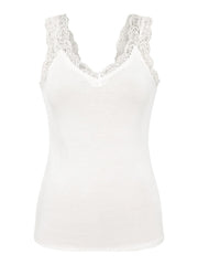 Barbera lace top - White
