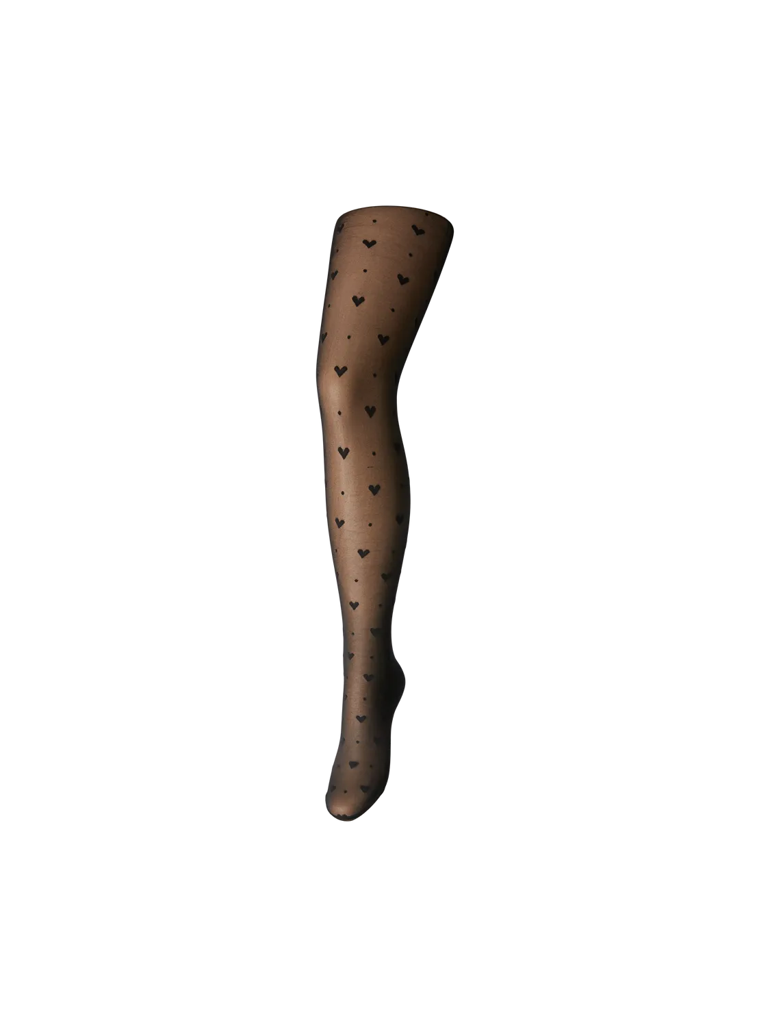 Nia heart tights black