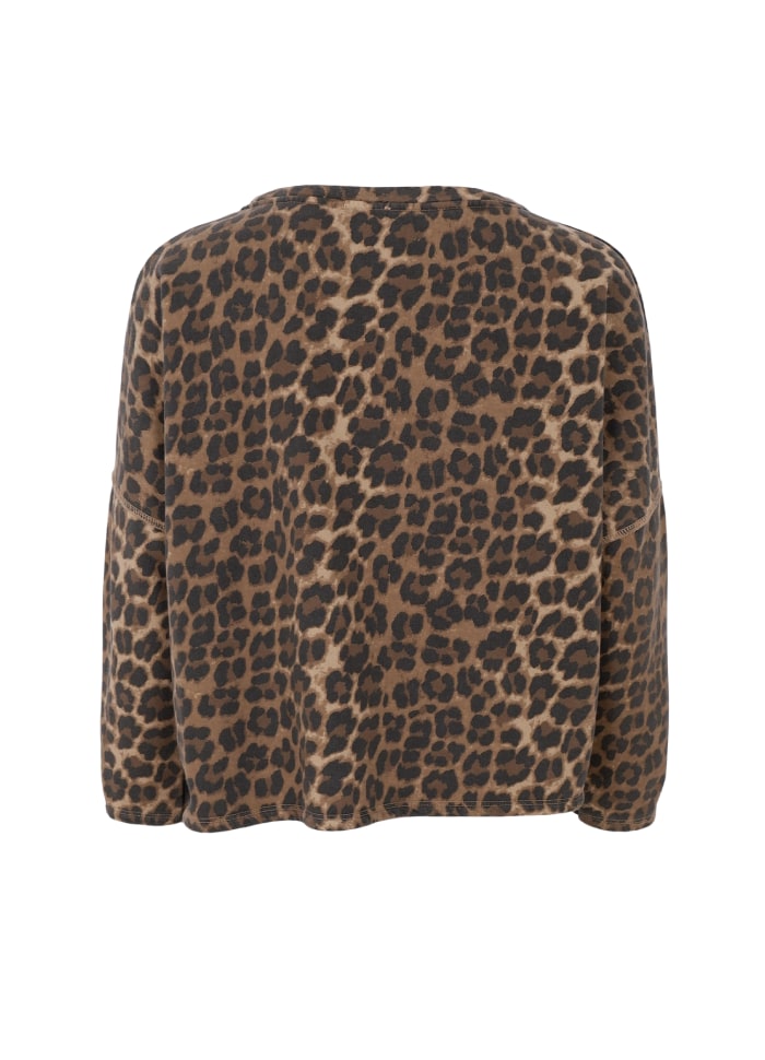 Zelda sweatshirt leopard