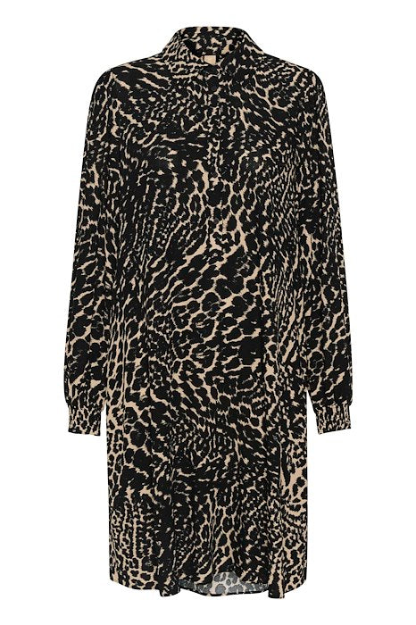 Ando Andrea short dress leopard