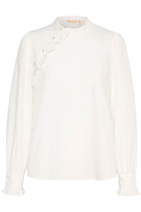 Lio Iris blouse spring gardenia